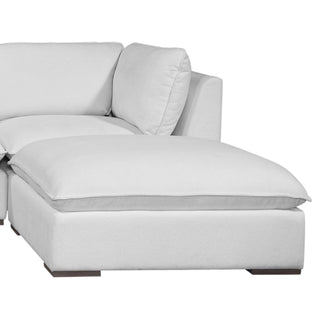 Spectra HomeBurbank Sectional Chaise Version in Chloe Ice (Performance Fabric) 4pc as ShownBurbank3Aloha Habitat