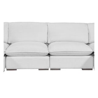 Spectra HomeBurbank Sectional Chaise Version in Chloe Ice (Performance Fabric) 4pc as ShownBurbank3Aloha Habitat