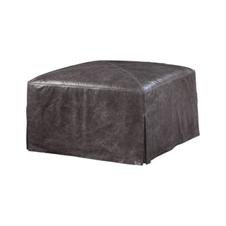 Spectra HomeSpectra ┃ Alhambra Slipcover Square Ottoman / Crystal CharcoalAlhambra5Aloha Habitat