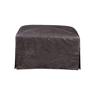 Spectra HomeSpectra ┃ Alhambra Slipcover Square Ottoman / Crystal CharcoalAlhambra5Aloha Habitat