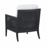 Spectra HomeSpectra | Bakersfield Chair in Bergamo Vanilla in Black (Performance Fabric)Bakersfield57Aloha Habitat