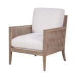 Spectra HomeSpectra | Bakersfield Chair in Bergamo Vanilla in Natural Gray (Performance Fabric)Bakersfield110Aloha Habitat