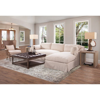 Spectra HomeSpectra | Dune Slipcovered Sectional RAF Chaise in Floris Linen (Performance Fabric)Dune6Aloha Habitat