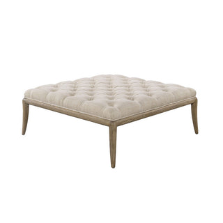 Spectra HomeSpectra | Florence Tufted Cocktail Ottoman in Tribecca NaturalFlorence4Aloha Habitat