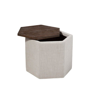 Spectra HomeSpectra | Fresno Bunching Cocktail Ottoman in Floris Linen (Performance Fabric)Fresno15Aloha Habitat