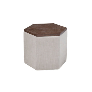 Spectra HomeSpectra | Fresno Bunching Cocktail Ottoman in Floris Linen (Performance Fabric)Fresno15Aloha Habitat