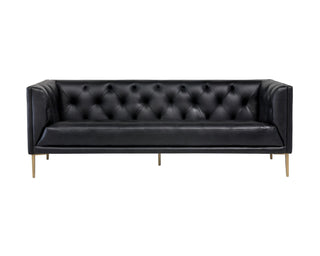 SunpanWestin Sofa - Vintage Black Night Leather104345Origins of Home