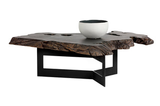 SunpanWyatt Coffee Table - Black / Dark Brown102222Origins of Home