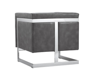 SunpanYvette Armchair - Stainless Steel - Cantina Magnetite110608Origins of Home