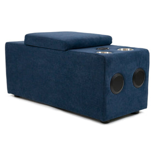 Sunset TradingPixie Speaker Console | Modular Voice Bluetooth USB Outlets Storage Cupholders | Navy FabricSU-UPX1671005MNWAloha Habitat