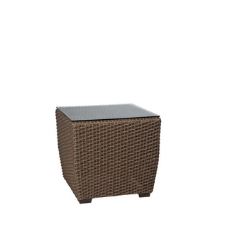 WoodardAugusta Woven End TableS592201Aloha Habitat