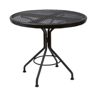 WoodardCafe Series Textured Black 30" Round Dining Table280134N.92Aloha Habitat