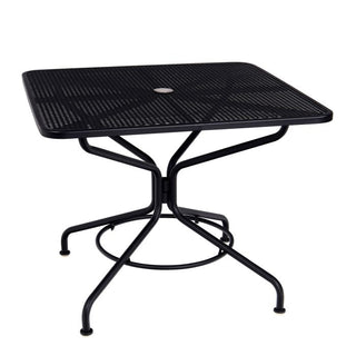 WoodardCafe Series Textured Black 36" Square Umbrella Table280029N.92Aloha Habitat