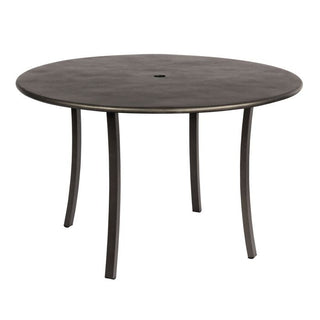 WoodardCape Round Umbrella Dining TableS508702Aloha Habitat