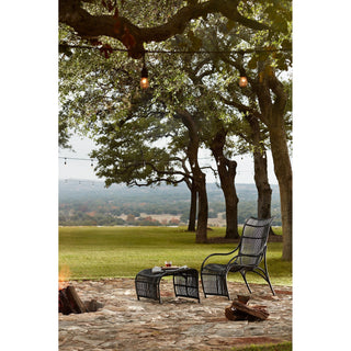 WoodardCape Round Umbrella Dining TableS508702Aloha Habitat