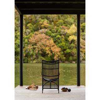 WoodardCape Round Umbrella Dining TableS508702Aloha Habitat