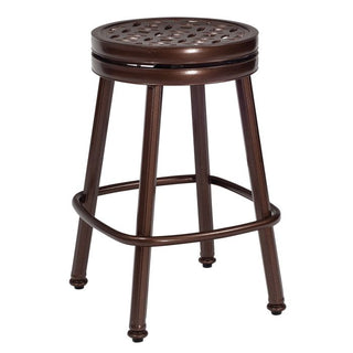 WoodardCasa Round Swivel Bar Stool3Y0668Aloha Habitat