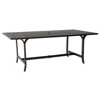 WoodardSeal Cove Rectangular Dining Umbrella Table1X0707Aloha Habitat