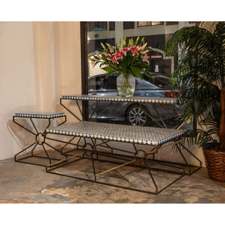 World InteriorsAlexandria 72" Console Table with Bone Inlay and BrassZWALXCN72BIOrigins of Home