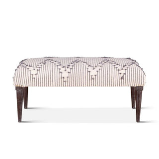 World InteriorsAlgiers 42" Bench in Handloom Durry FabricZWALGRBN42DOrigins of Home