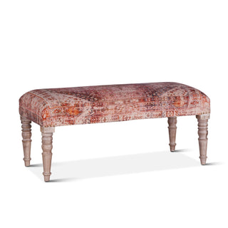 World InteriorsAlgiers 42" Bench in Tahiri Red FabricZWALGRBN42ROrigins of Home