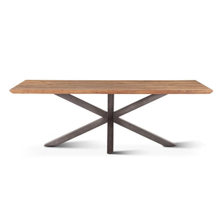 World InteriorsBasel 88" Dining Table in Smoked AcaciaZWBASDT88Origins of Home