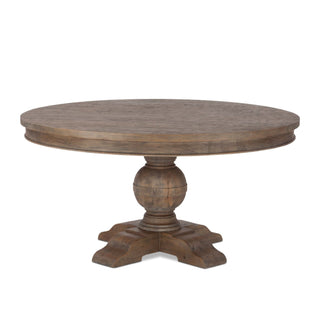 World InteriorsChatham Downs 60" Round Dining Table in Weathered Teak FinishZWCADOTR60WTOrigins of Home