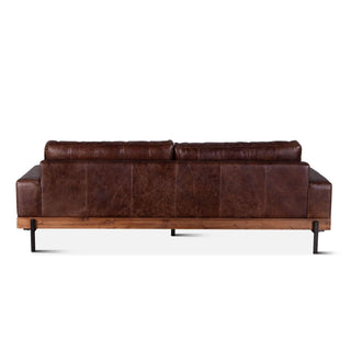 World InteriorsChiavari Leather Sofa in Geisha BrownZWCIAMSFGEIOrigins of Home