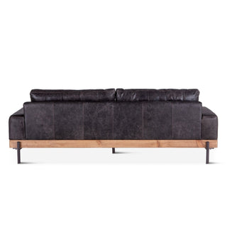 World InteriorsChiavari Sofa in Morocco Ebony LeatherZWCIAMSFOrigins of Home