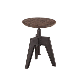 World InteriorsDakota Height Adjustable Stool in TeakZWCRSL15BSTFOrigins of Home