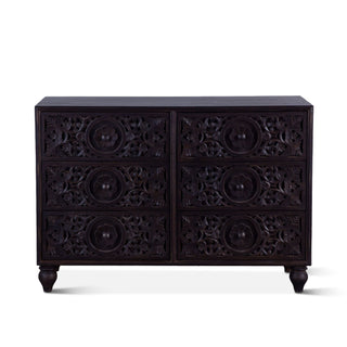 World InteriorsHaveli Hand - Carved Mango Wood Dresser in Vintage BrownZWHVLDRVBOrigins of Home