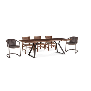 World InteriorsNottingham 80" Dining Table with Walnut FinishZWNTHM8038Origins of Home