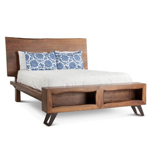 World InteriorsNottingham Queen Bed in Walnut FinishZWNTHM25Origins of Home