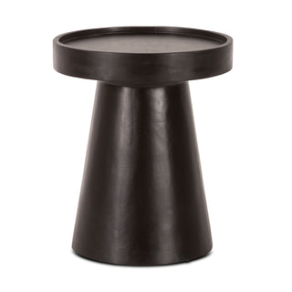 World InteriorsPalm Desert 16" Round Accent Table BlackZWPDMMBSTOrigins of Home