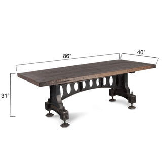 World InteriorsSterling 86" Dining Table in Reclaimed Teak WoodZWSTERDT86Origins of Home