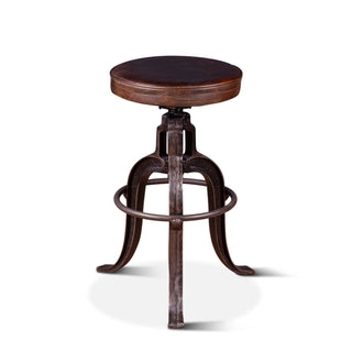 World InteriorsSterling Height Adjustable Bar stool in Brown LeatherZWSTLSLBROrigins of Home