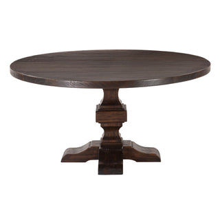 World InteriorsTanji 60" Round Dining Table with Dark Walnut FinishZWTANRD60PDWOrigins of Home