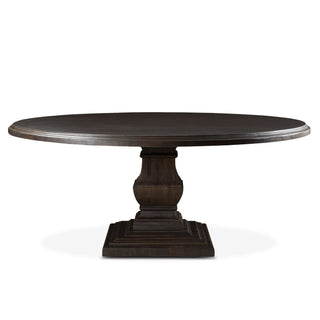 World InteriorsToulon 72" Round Dining Table in Vintage BrownZWTLNRD72Origins of Home