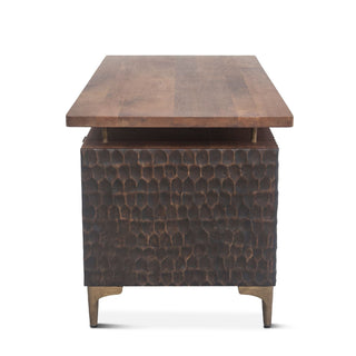 World InteriorsVallarta Office Desk in Mango Wood with Two Tone FinishZWSCOD66TTOrigins of Home