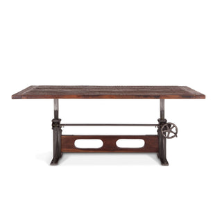 World InteriorsWelles 84 - Inch Adjustable Reclaimed Teak Wood Dining TableZWMFDT84Origins of Home