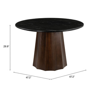 Zuo ModernZuo Modern | Aipe Dining Table Black & Brown110248Aloha Habitat