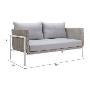 Zuo ModernZuo Modern | Frais Loveseat Gray704016Aloha Habitat