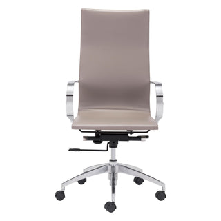 Zuo ModernZuo Modern | Glider High Back Office Chair Taupe100373Aloha Habitat