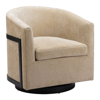 Zuo ModernZuo Modern | Hanko Swivel Chair Golden Beige110009Aloha Habitat