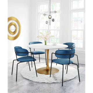 Zuo ModernZuo Modern | Ithaca Dining Table White & Gold101845Aloha Habitat