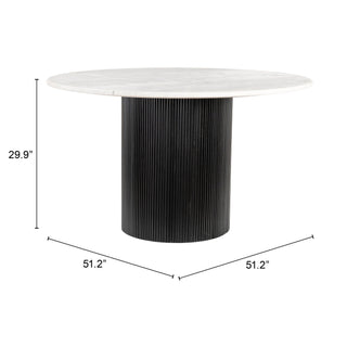 Zuo ModernZuo Modern | Izola Dining Table White & Black110140Aloha Habitat