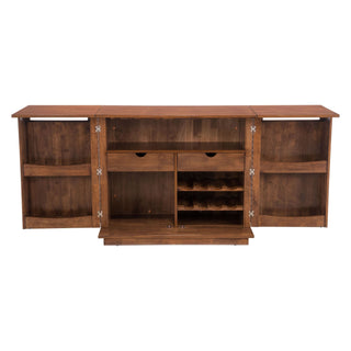 Zuo ModernZuo Modern | Linea Bar Cabinet Walnut100670Aloha Habitat