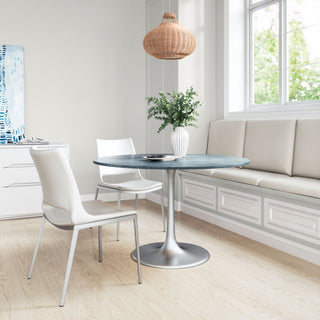 Zuo ModernZuo Modern | Metropolis Dining Table Gray & Silver109445Aloha Habitat