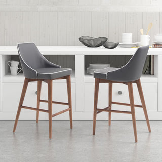 Zuo ModernZuo Modern | Moor Counter Stool Dark Gray100280Aloha Habitat