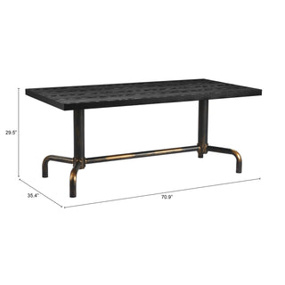 Zuo ModernZuo Modern | Neum Dining Table Black110022Aloha Habitat